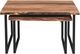 Inspire™ Jivin 2-Piece Natural Coffee Table Set with Black Base-1