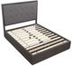 Modus Furniture Oxford Basalt Gray Queen Upholstered Storage Bed-4