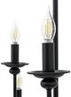 YHD Whitmore Matte Black 9-Light Chandelier-5