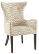 Olliix by Madison Park Angelica 2 Tan Arm Dining Chair Set-0