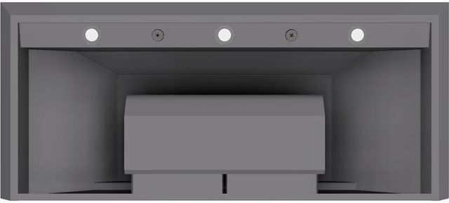 Vent-A-Hood® 48" Gunsmoke Euro Style Wall Mounted Range Hood-2