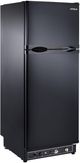 Unique® Appliances 24" 9.7 Cu. Ft. Black Propane Top Freezer Refrigerator-4