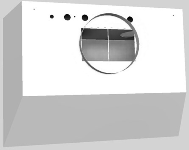 Vent-A-Hood® 30" White Wall Mounted Liner Insert-2