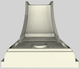 Vent-A-Hood® Designer Series 36" Biscuit Wall Mounted Range Hood-4