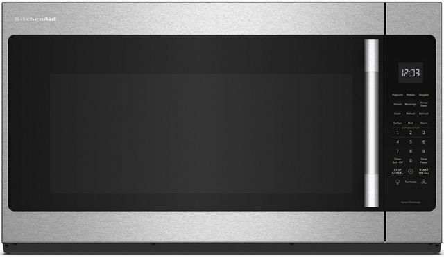 KitchenAid® 2.1Cu. Ft. PrintShield™ Stainless Steel Over The Range Microwave-0