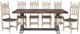 Vintage Furniture Column 7-Piece Dining Set-0