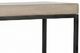 Sunny Designs™ Jax Brown Medium Console Table with Black Base-4