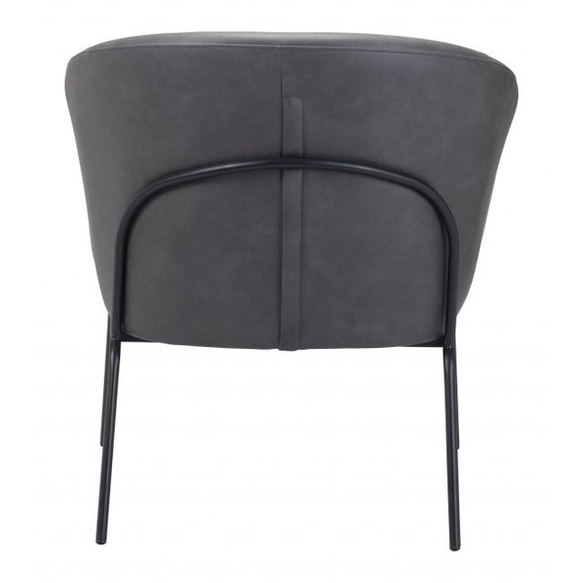 Zuo® Modern Quinten Vintage Gray Accent Chair-3