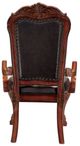 ACME Furniture Dresden 2-Piece Brown/Cherry Arm Chair Set-4