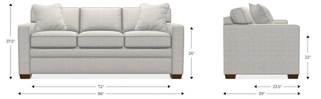 La-Z-Boy® Meyer Pewter Sofa-2