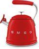 Smeg 50's Style 2.3 L Red Whistling Electric Kettle-0
