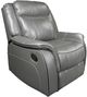 Nationwide Furniture Distributors Gray Glider Recliner-0