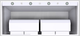 Vent-A-Hood® Designer Series 54" White Wall Mounted Range Hood-1