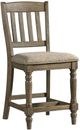 Intercon Balboa Park Roasted Oak Slat Counter Stool-0