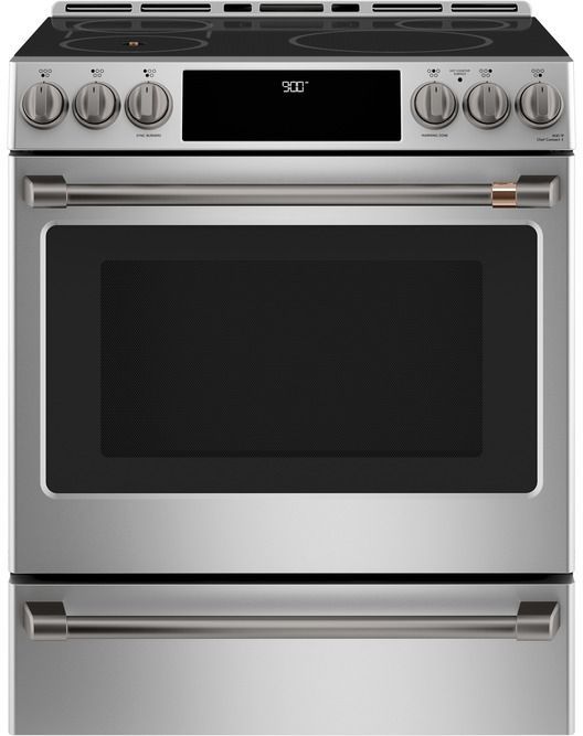 Café™ 30" Stainless Steel Slide In Induction Range