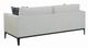 Coaster® Apperson Light Grey Cushioned Back Sofa-4