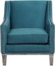 Elements International Augusta Otto Teal Chair-0