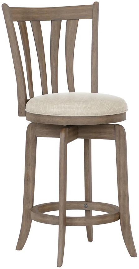 HH2 Home Hartville Beige/Brown/Gray Counter Height Stool-0