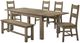 Coaster® Cardova 6-Piece Vineyard Oak Extension Table Dining Set-0