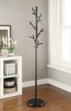 Coaster® Clover Black 18-Hook Coat Rack-1