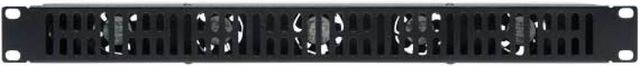 Sanus® Ecosystem™ Component Series Black 1U Ultra Quiet Rack Fan-0