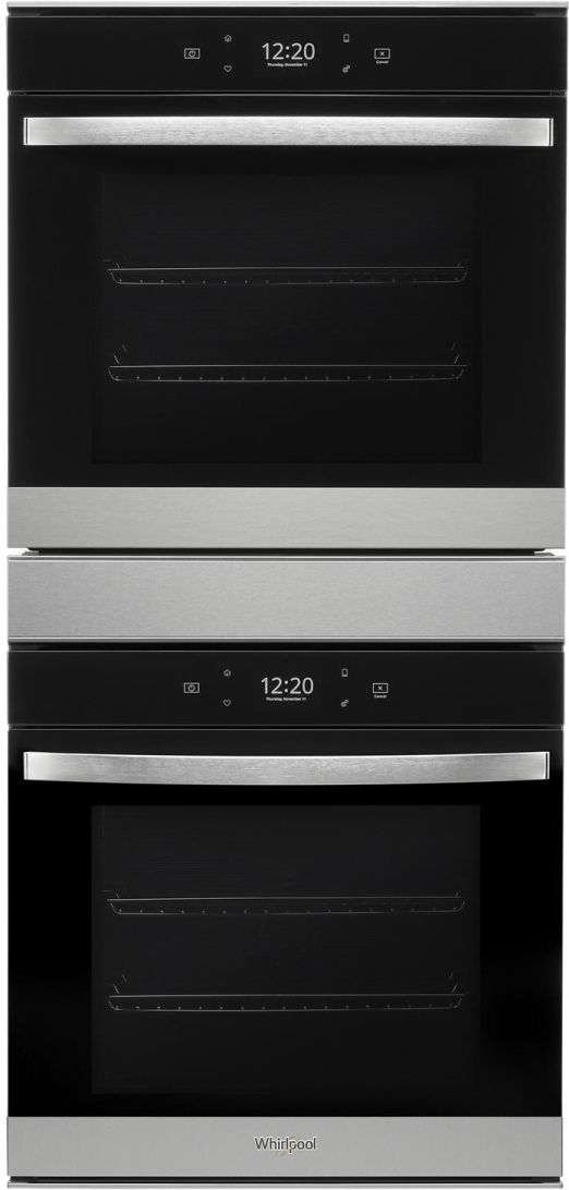Whirlpool® 24" Fingerprint Resistant Stainless Steel Double Electric Wall Oven 
