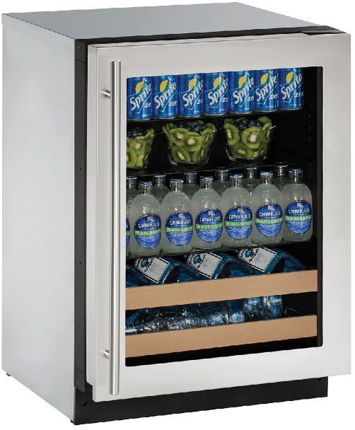 U-Line® 2000 Series 4.9 Cu. Ft. Stainless Steel Wine Cooler-0