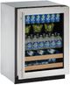 U-Line® 2000 Series 4.9 Cu. Ft. Stainless Steel Wine Cooler-0