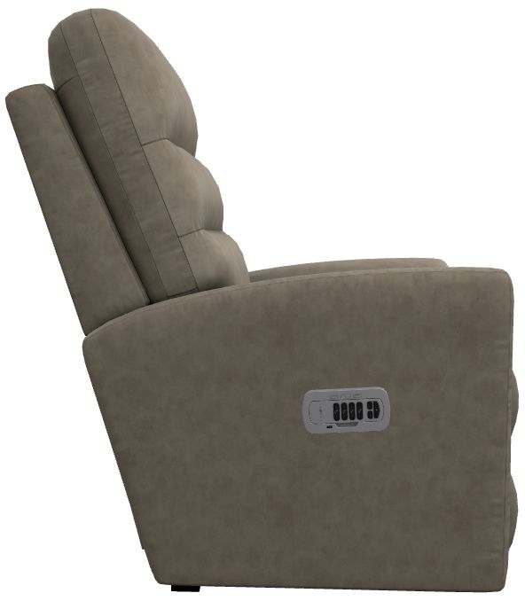 La-Z-Boy® Liam Mushroom Power Wall Recliner with Headrest and Lumbar-2