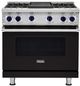 Viking® 7 Series 36" Onyx Pro Style Natural Gas Range with Griddle-0