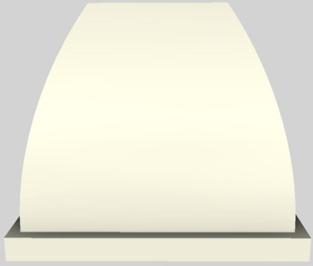 Vent-A-Hood® Designer Series 36" Biscuit Wall Mounted Range Hood-0