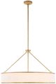Uttermost® Algiers Gold/White 8-Light Pendant-0