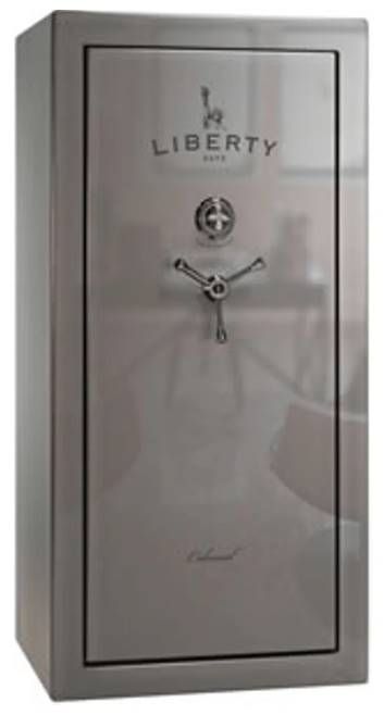 Liberty Safe Colonial 23 Gray Gloss Mechanical Gun Safe-0