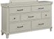 Bernards Spruce Creek 3-Piece White Queen Panel Bed Set-2
