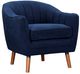 Homelegance® Cutler Blue/Brown Accent Chair-0
