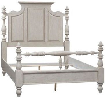 Liberty Furniture High Country 4-Piece Antique White Bedroom Set-1
