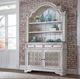 Liberty Furniture Magnolia Manor Antique White/Weathered Bark Hutch and Buffet-1