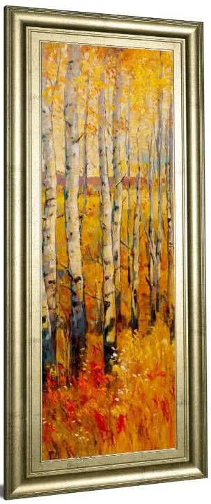 Classy Art Vivid Birch Forest II by Tim Otoole Wall Art-1