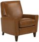Flexsteel® Digby Dark Orange High-Leg Recliner-0