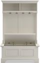 homestyles® Naples White Hall Tree-0