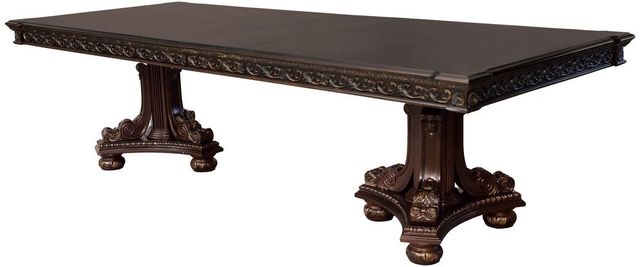 Homelegance® Catalonia Dark Cherry Dining Table-2