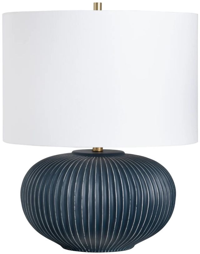 Crestview Collection Hamptons Blue Table Lamp-0