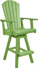 C R Plastics Generation Line Kiwi Pub Chair-0
