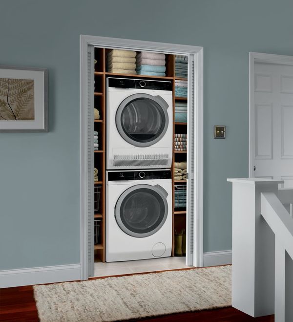 Electrolux 2.4 Cu. Ft. Compact Stackable White Front Load Washer