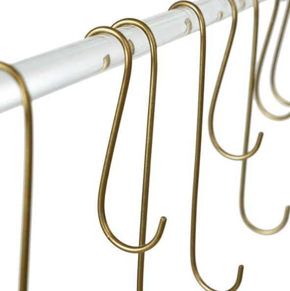 Stylecraft Dann Foley Lifestyle Bronze/White 60" Wall Hanger with Hook -3