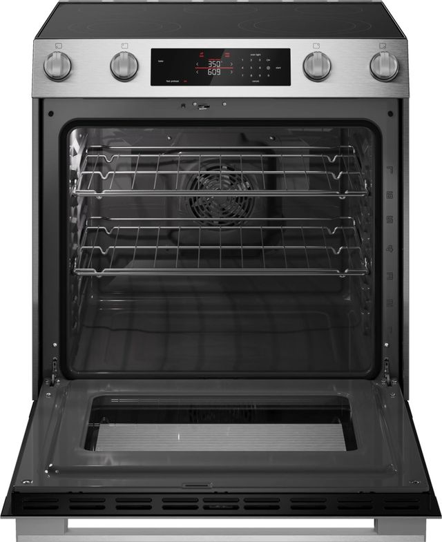 Bosch 300 Series 30'' Stainless Steel Electric Slide-in Range-1