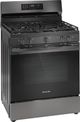 Frigidaire® 30" Smudge-Proof® Black Stainless Steel Freestanding Natural Gas Range-1