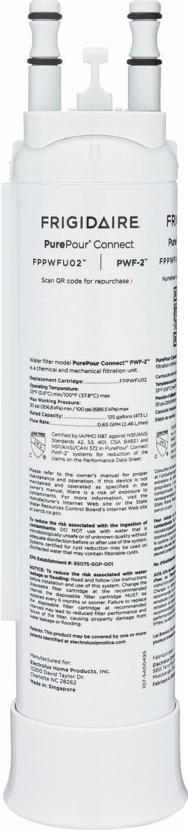 Frigidaire® Frigidaire PurePour Connect™ PWF-2™ Water and Ice Refrigerator Filter-1