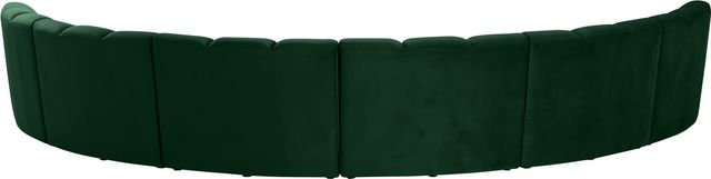 Meridian Furniture Infinity 6-Piece Green Velvet Modular Sectional-3