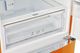 Unique® Appliances Classic Retro 24" 11.7 Cu. Ft. Orange Creamsicle Counter Depth Bottom Freezer Refrigerator-4